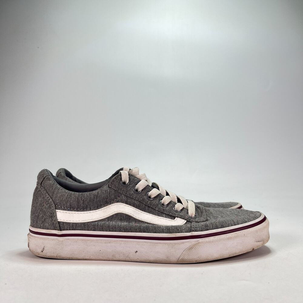 Vans Ward Heather Gray Athletic Low Top Sneakers Skate Shoes 500714 Women's Sz 8